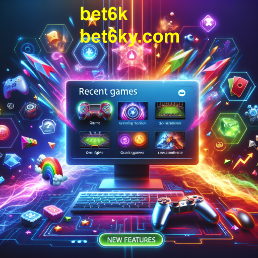 Explore as Mais Recentes Novidades do Mundo dos Jogos no bet6k